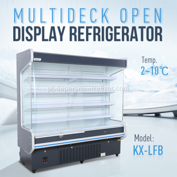 Freezer de portas de vidro comercial no Dubai